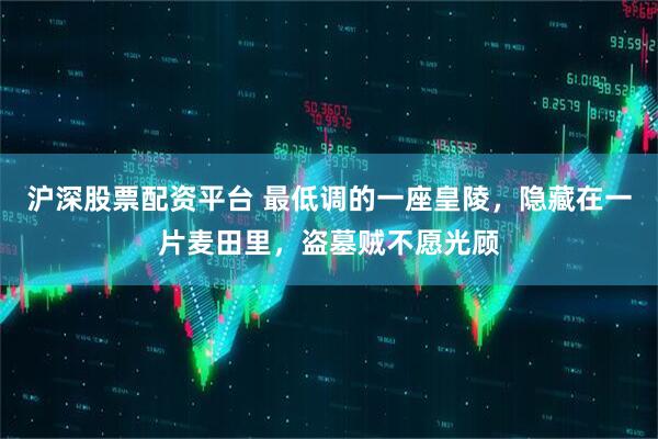 沪深股票配资平台 最低调的一座皇陵，隐藏在一片麦田里，盗墓贼不愿光顾